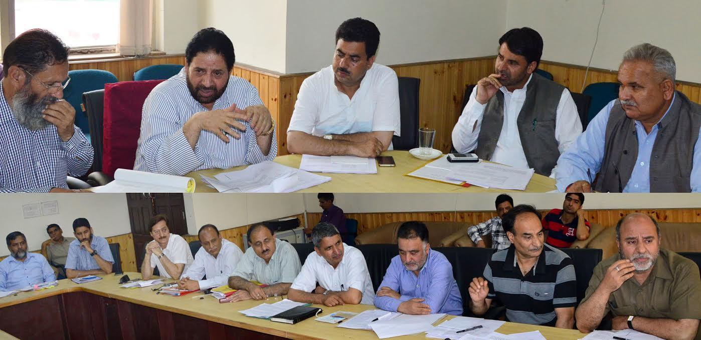 Yaseen chairs meeting of Committee on Govt Assurances
